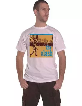 Футболка черного рынка Clash, белый