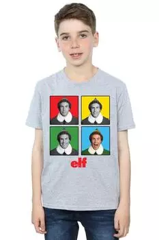 Футболка «Четыре лица» Elf, серый