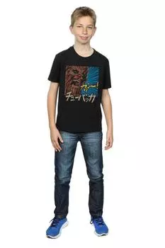 Футболка Chewbacca Roar Pop Art Star Wars, черный