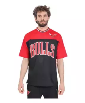 Футболка Chicago Bulls с изображением арки НБА New Era, черный