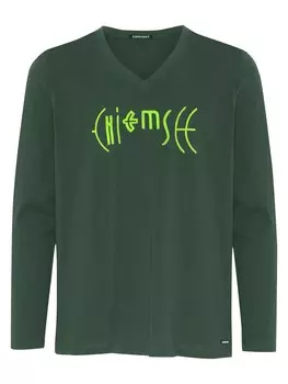 Футболка Chiemsee, лаймовый/темно-зеленый