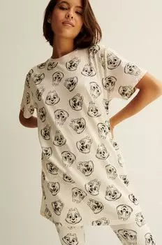 Футболка «Чип и Дейл» Undiz, бежевый