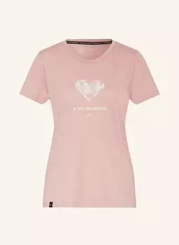 Футболка чистое сердце SALEWA, розовый/белый