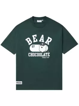 Футболка Chocoo Bear CHOCOOLATE, зеленый