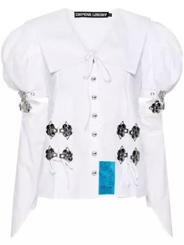 Футболка Chopova Lowena Star Knot, белый