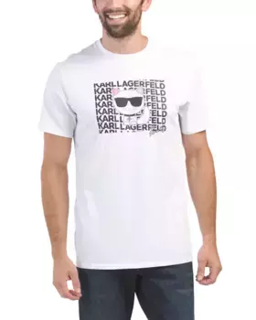 Футболка Choupette с логотипом Karl Lagerfeld Paris, белый
