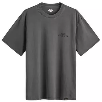 Футболка Christiana, окрашенная в готовом виде Dickies, черный