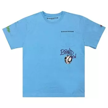 Футболка Chrome Hearts Matty Boy Brain New Tee, цвет Baby Blue
