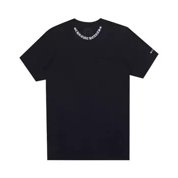 Футболка Chrome Hearts Neck Logo Tee, черный