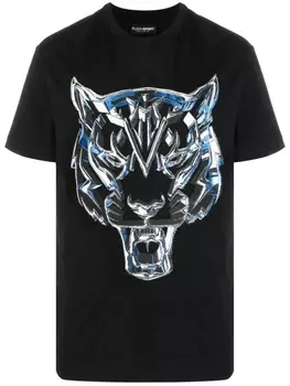 Футболка Chrome Tiger Plein Sport, черный