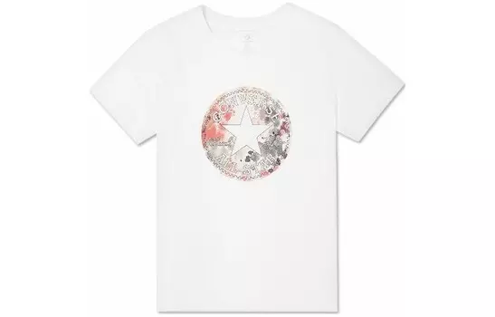 Футболка Chuck Patch женская белая Converse