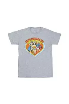 Футболка «Чудо-женщина» ко Дню матери DC Comics, серый