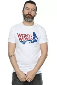 Футболка «Чудо-женщина семьдесят пять» DC Comics, белый