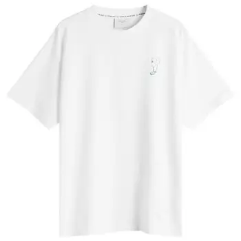 Футболка Cicchetti оверсайз Percival, белый