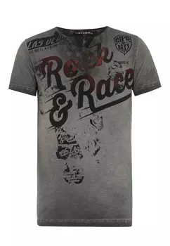 Футболка CIPO & BAXX, антрацит