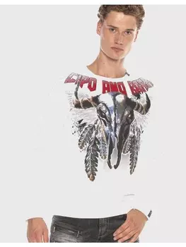 Футболка Cipo & Baxx, белый