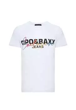 Футболка Cipo & Baxx, белый