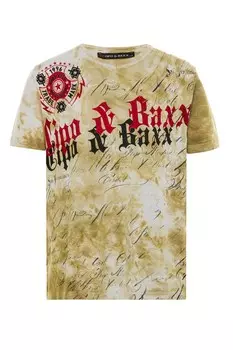 Футболка CIPO & BAXX, цвет Mustard