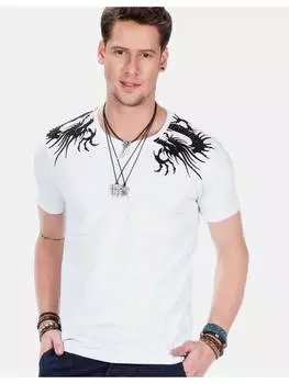 Футболка Cipo & Baxx T-Shirts, белый