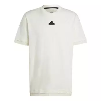 Футболка city escape logo футболка азиатские размеры Adidas, белый