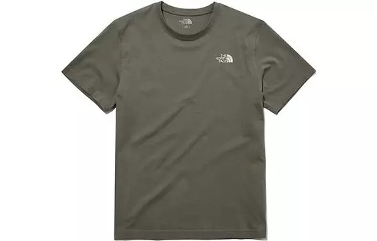 Футболка City Landmark мужская оливково-зеленая The North Face, оливково-зеленый