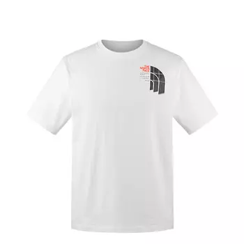 Футболка City Outdoor Collection Unisex Snow Peak White The North Face, цвет Snow Peak White