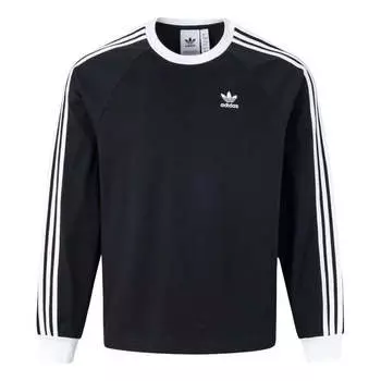 Футболка classic long sleeve t-shirt asia sizing Adidas, черный