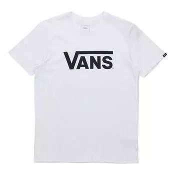 Футболка classical sports short sleeves tee white Vans, белый