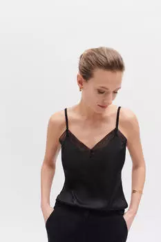 Футболка Clea в нижнем белье Caroll, черный