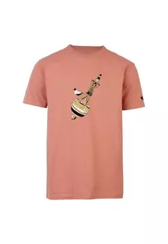 Футболка Cleptomanicx Buoys Boje, светло-красный