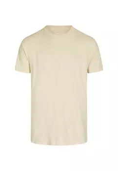 Футболка Cleptomanicx Ligull Regular, бежевый