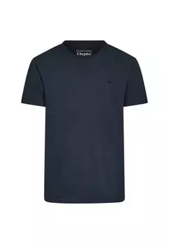 Футболка Cleptomanicx Ligull Regular, синий