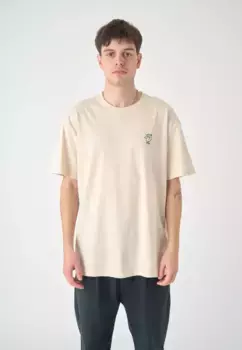 Футболка Cleptomanicx "Sketch Gull", свободного кроя, цвет Raw