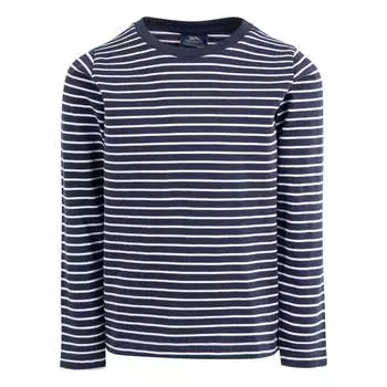 Футболка Clint с длинными рукавами для мальчиков Trespass, синий