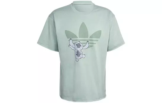 Футболка Clover унисекс светло-зеленая Adidas Originals, светло-зеленый