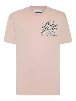 Футболка Club The Course Stones Philipp Plein, розовый