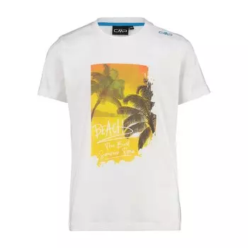 Футболка CMP T-Shirt 30T9364, белый