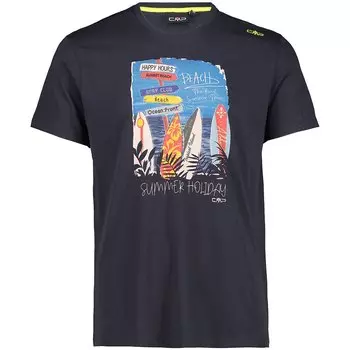 Футболка CMP T-Shirt 30T9367, синий