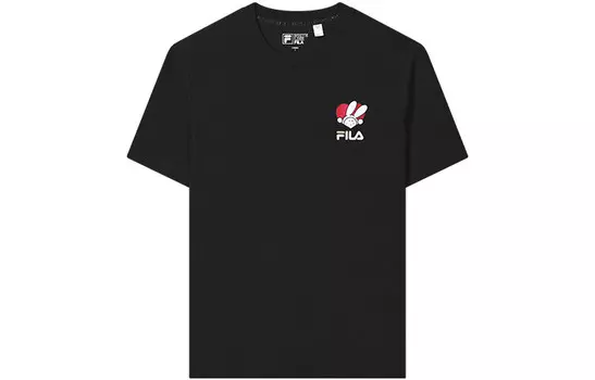 Футболка CNY X Buer Rabbit унисекс, цвет черный как смоль Fila, черный