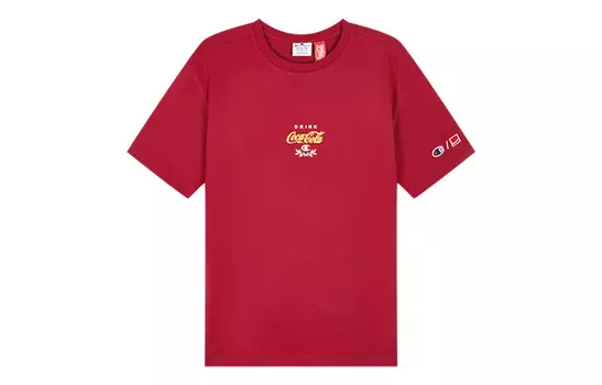 Футболка Coca-cola X Coca-Cola Co-brand унисекс Champion, цвет Jasper