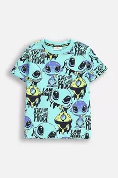 Футболка Coccodrillo, бирюзовый
