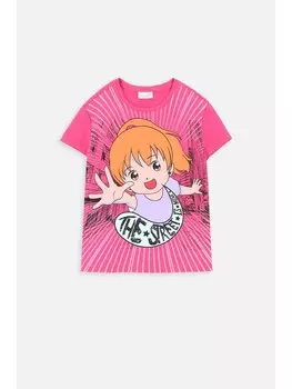 Футболка Coccodrillo, цвет fuchsie