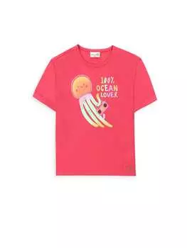 Футболка Coccodrillo, цвет fuchsie