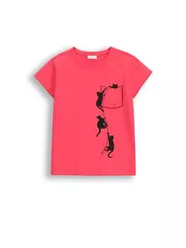 Футболка Coccodrillo, цвет fuchsie