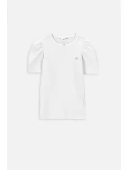 Футболка Coccodrillo Kurzrmelige Bluse, белый