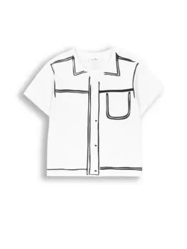 Футболка Coccodrillo T-Shirt mit kurzen rmeln, белый