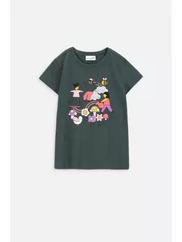 Футболка Coccodrillo, зеленый