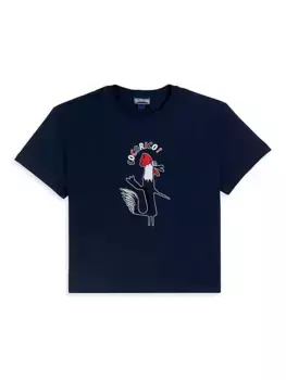 Футболка Cocorico для маленьких мальчиков и мальчиков Vilebrequin, синий