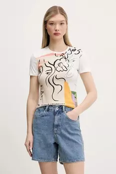Футболка COLLECTION Desigual, белый