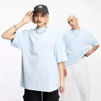 Футболка Collusion Unisex Short Sleeve Logo, голубой